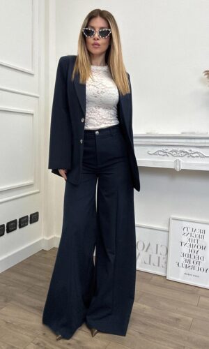 Vicolo Giacca Bottoni Blue