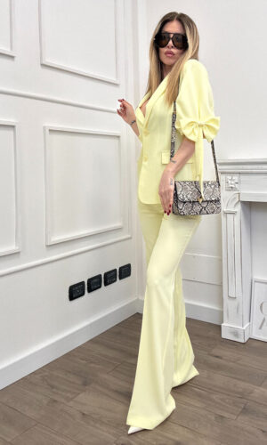 Vicolo Giacca Coquette Giallo