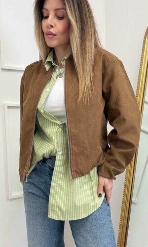 JJXX Bomber Ecosuede