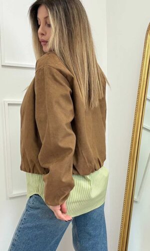 JJXX Bomber Ecosuede