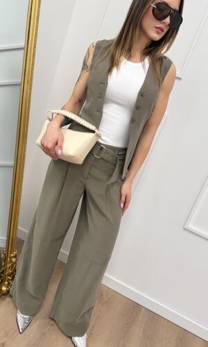Only Gilet Tila Military