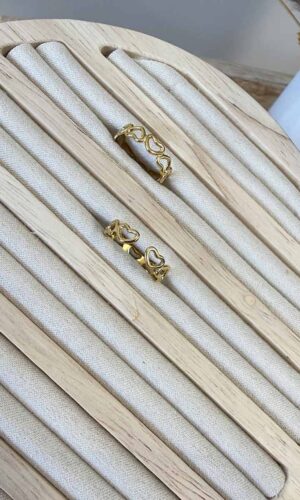 VelvetSnack Anello Love Gold Piccolo