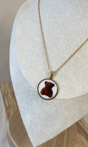 VelvetSnack Collana Teddy Joy