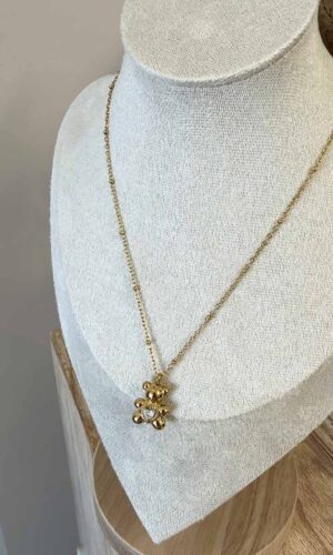 VelvetSnack Collana Teddy Precious Gold