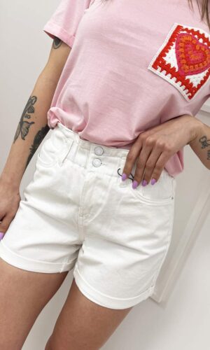 Vero Moda Denim Shorts Bianco