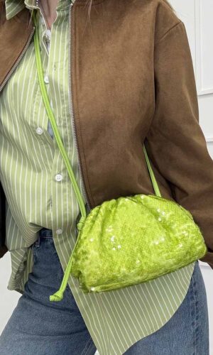 Vicolo Borsa Ariel Verde Acido