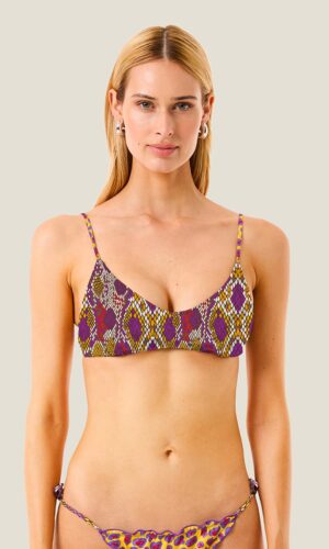 4Giveness Reggiseno Top Python Free Beach