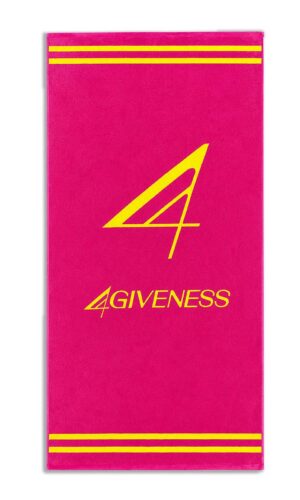 4Giveness Telo Mare in spugna Boho Chic Fuxia