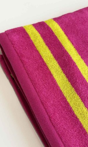 4Giveness Telo Mare in spugna Boho Chic Fuxia
