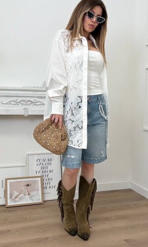 Glamorous Camicia Ricami