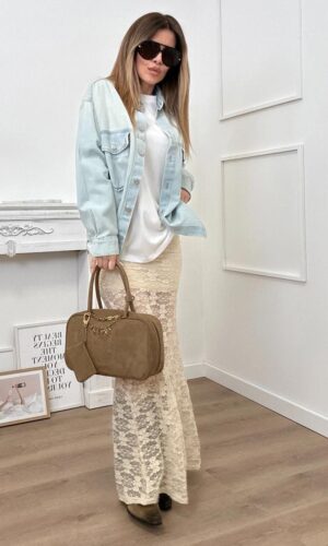 HaveOne Camicia Denim Oversize