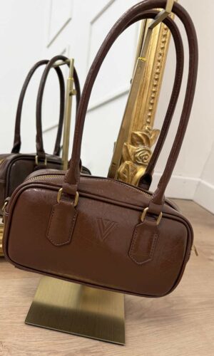 Vicolo Borsa Bauletto Strike Fondente