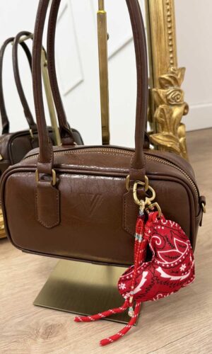 Vicolo Charm Bandana Cuore Rosso