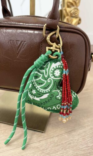 Vicolo Charm Bandana Cuore Verde
