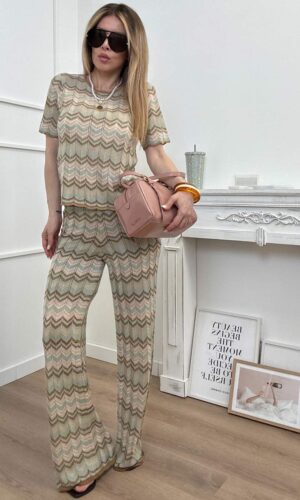 Only Pantalone Zig Zag Giada