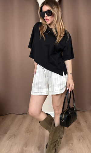 Vicolo Shorts Gessato