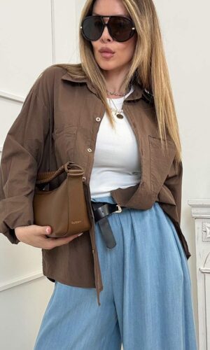 HaveOne Camicia Cotton Basic Moro