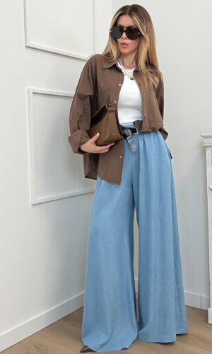 HaveOne Camicia Cotton Basic Moro
