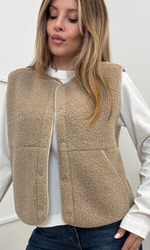 JJXX Gilet Teddy Vera