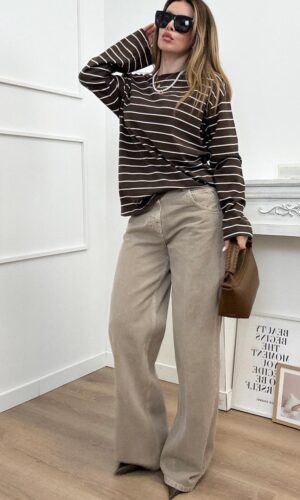 Vicolo Jeans Mia Tortora