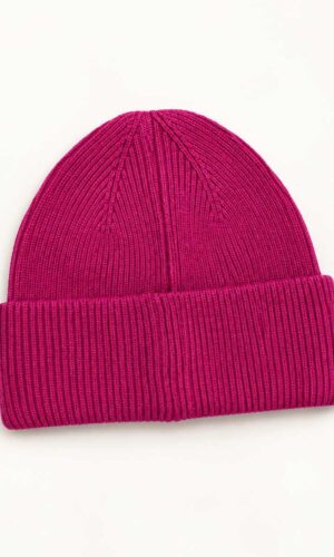 Only Berretto Patch Happiness Fucsia