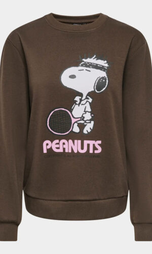 Only Felpa Snoopy Cioccolato